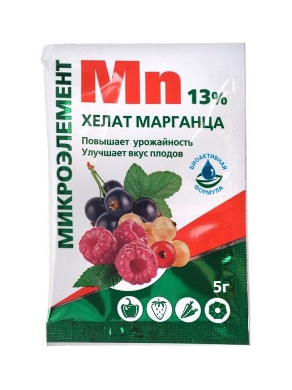Mineral fertilizer 5g Manganese chelate